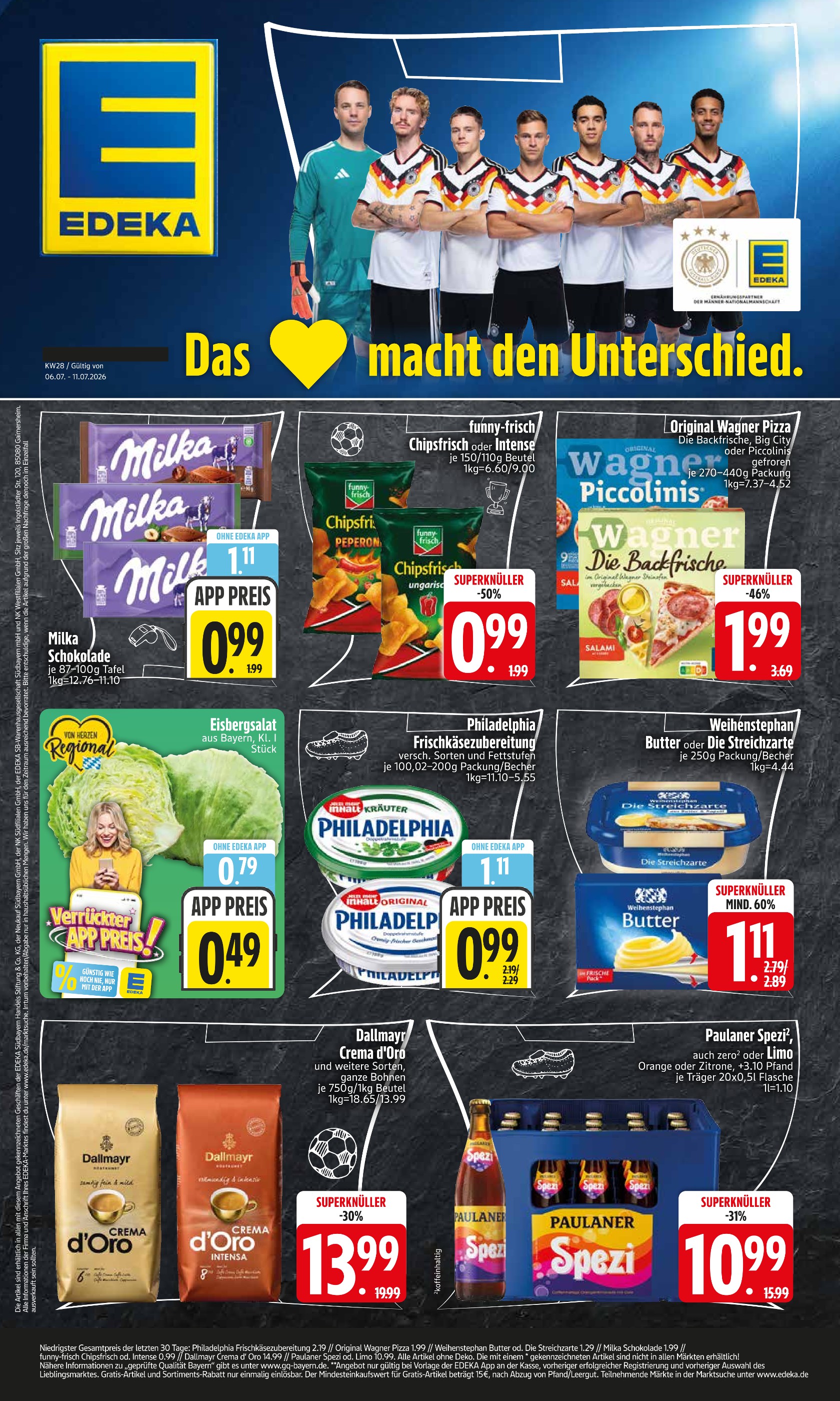 Der aktuelle EDEKA Prospekt: Wir lieben Lebensmittel.